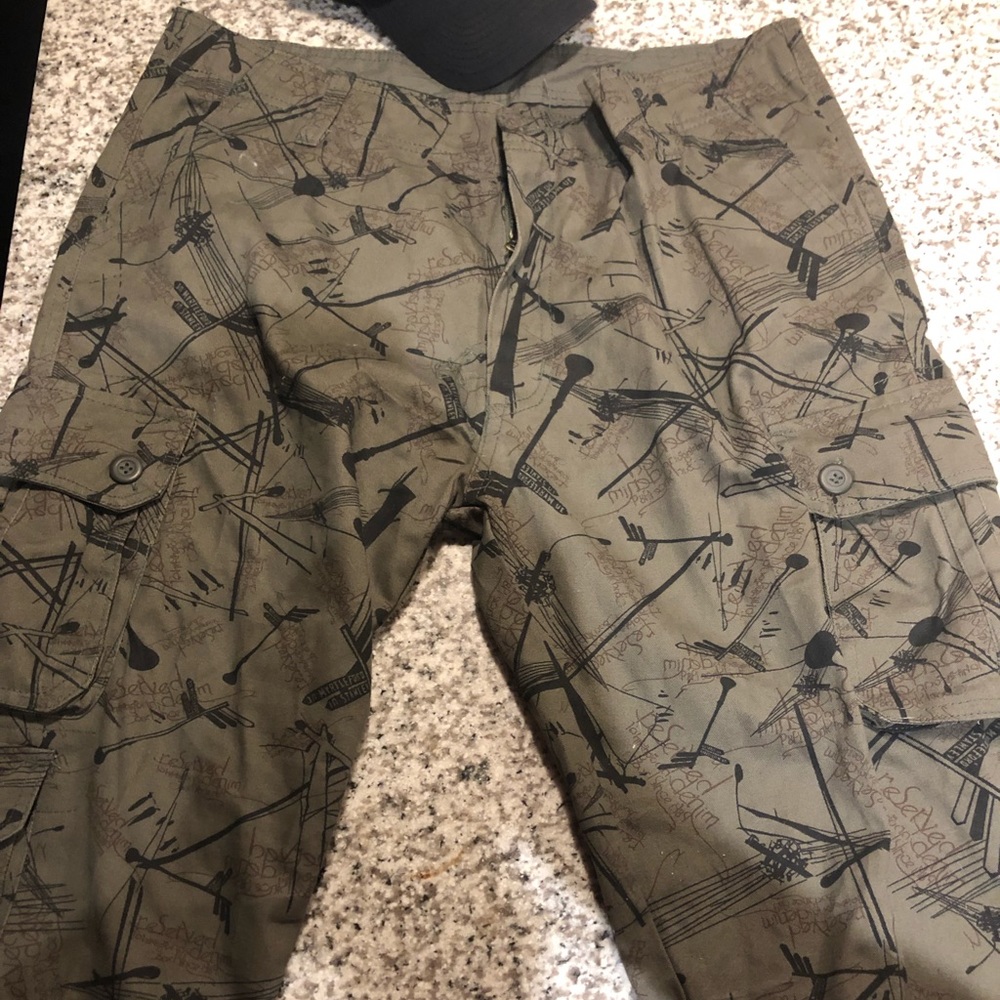 Extended Long Shorts Camo